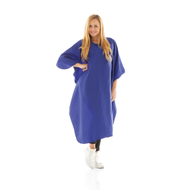 XanitaliaPro - ComfortPro Blauw Waterafstotende Knipcape - 130x150 cm