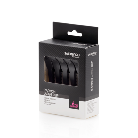XanitaliaPro SalonPro Pinces à Cheveux Professionnelles Antiglisse – Grand Format – Lot de 6