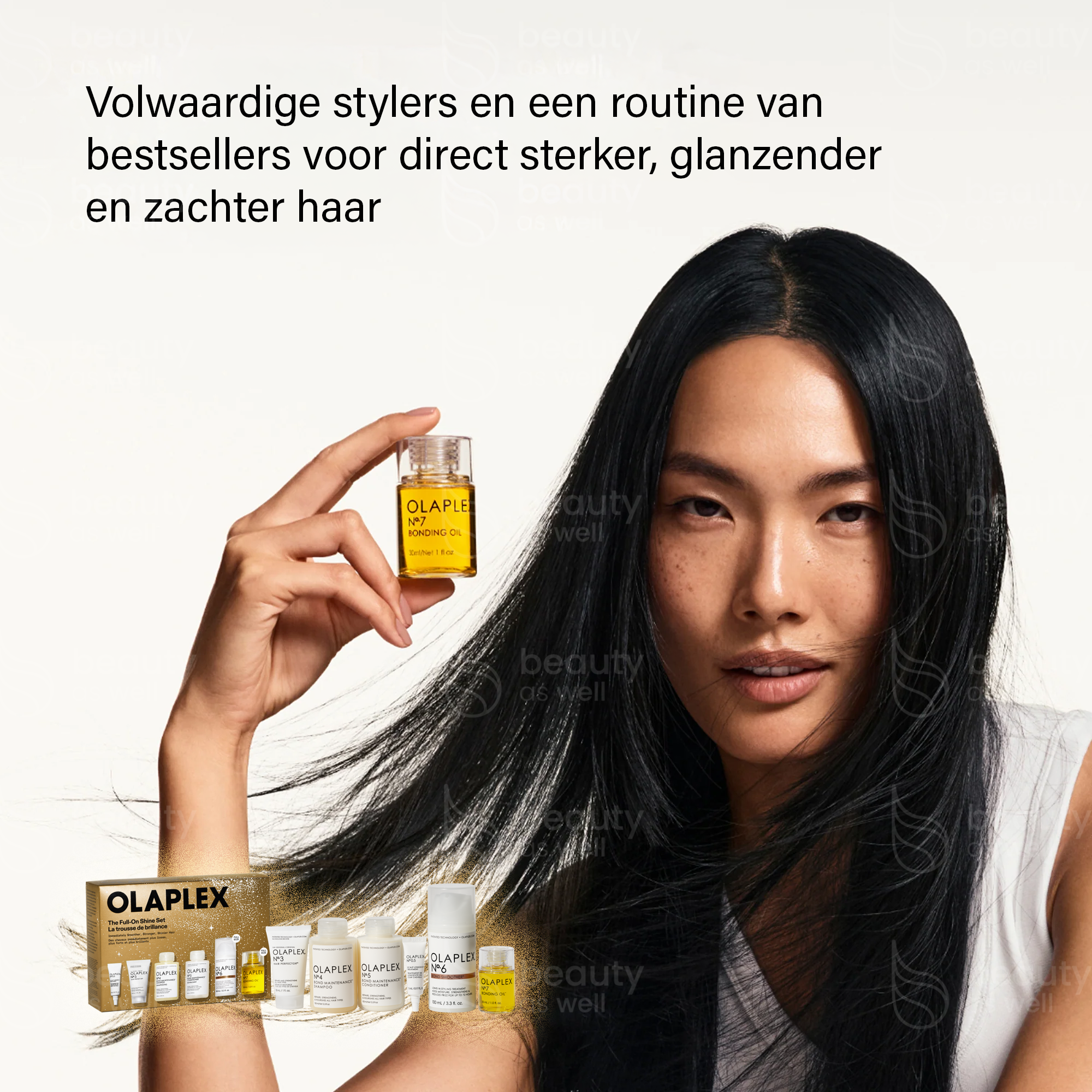 Complete bond-routine OLAPLEX Full-On Shine Set complete bond-repair kit 2025