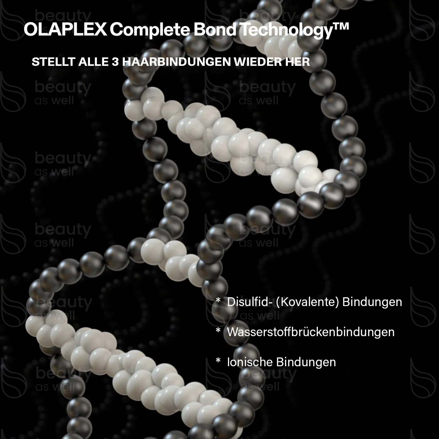OLAPLEX Complete Bond Technology Olaplex Complete Bond Technology repariert Disulfid Wasserstoff und ionische Haarbindungen