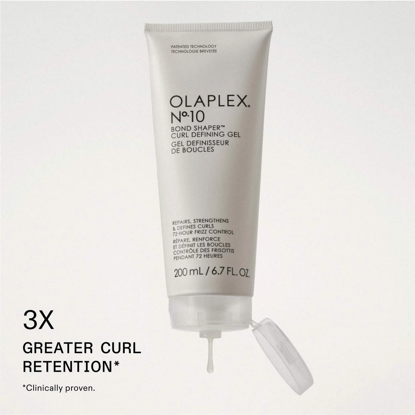 OLAPLEX Nº.10 Bond Shaper curl defining gel smooths and defines curls