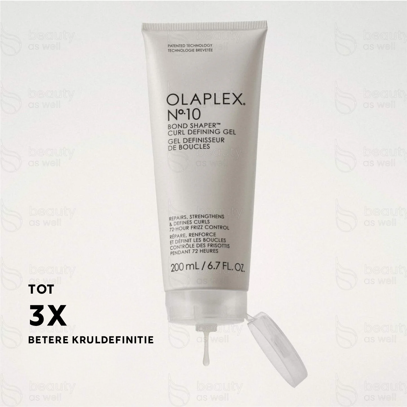 Voordelen van OLAPLEX Nº.10 Bond Shaper: gladdere, beter gedefinieerde krullen