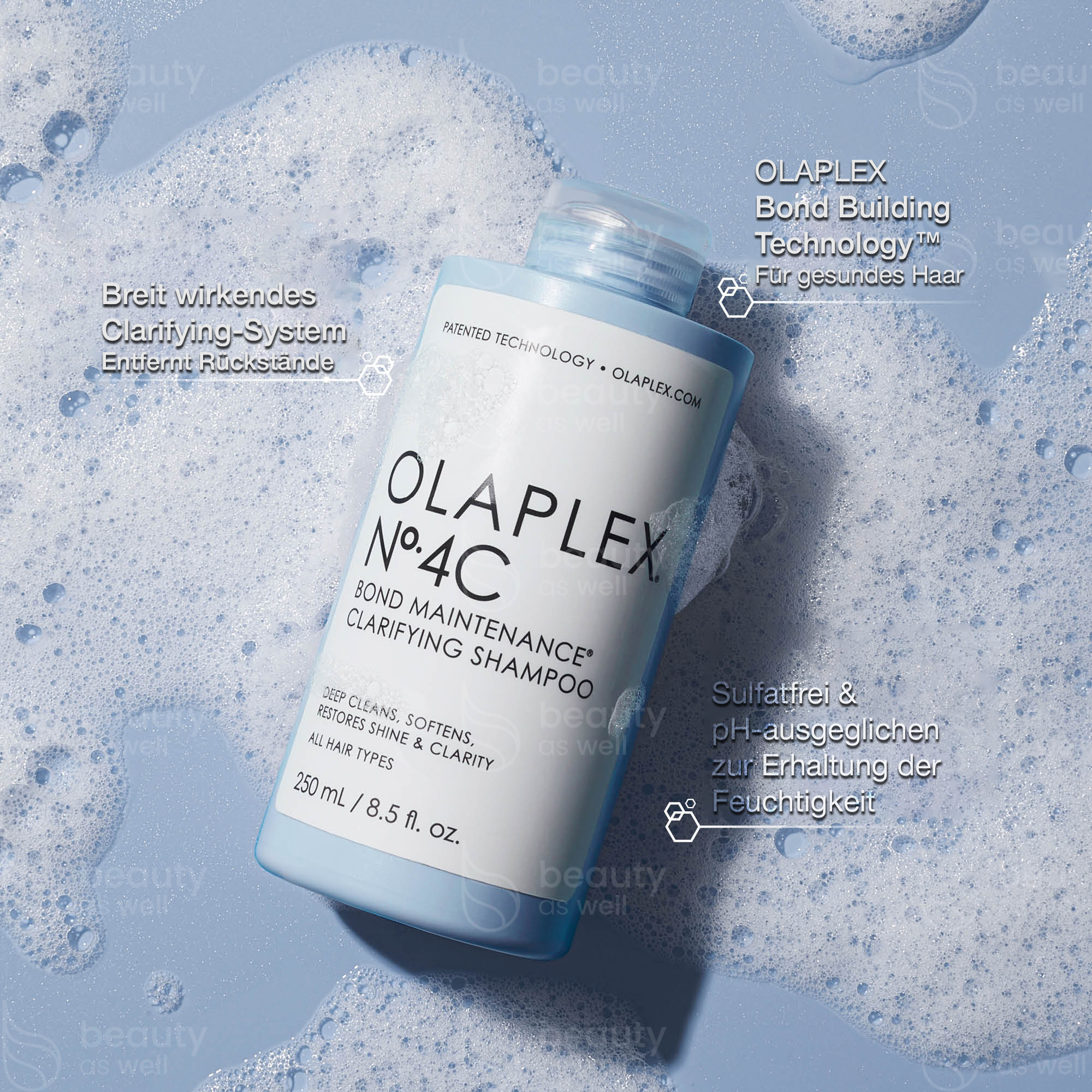OLAPLEX Nº.4C Inhaltsstoffe Wichtige Inhaltsstoffe von OLAPLEX Nº.4C