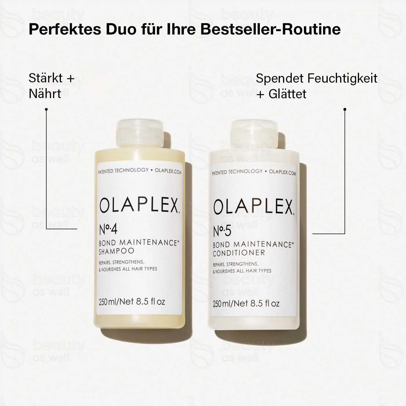 OLAPLEX Nº.4 und Nº.5 Bond Maintenance Routine OLAPLEX Nº.4 Shampoo und Nº.5 Conditioner Bond Maintenance Routine