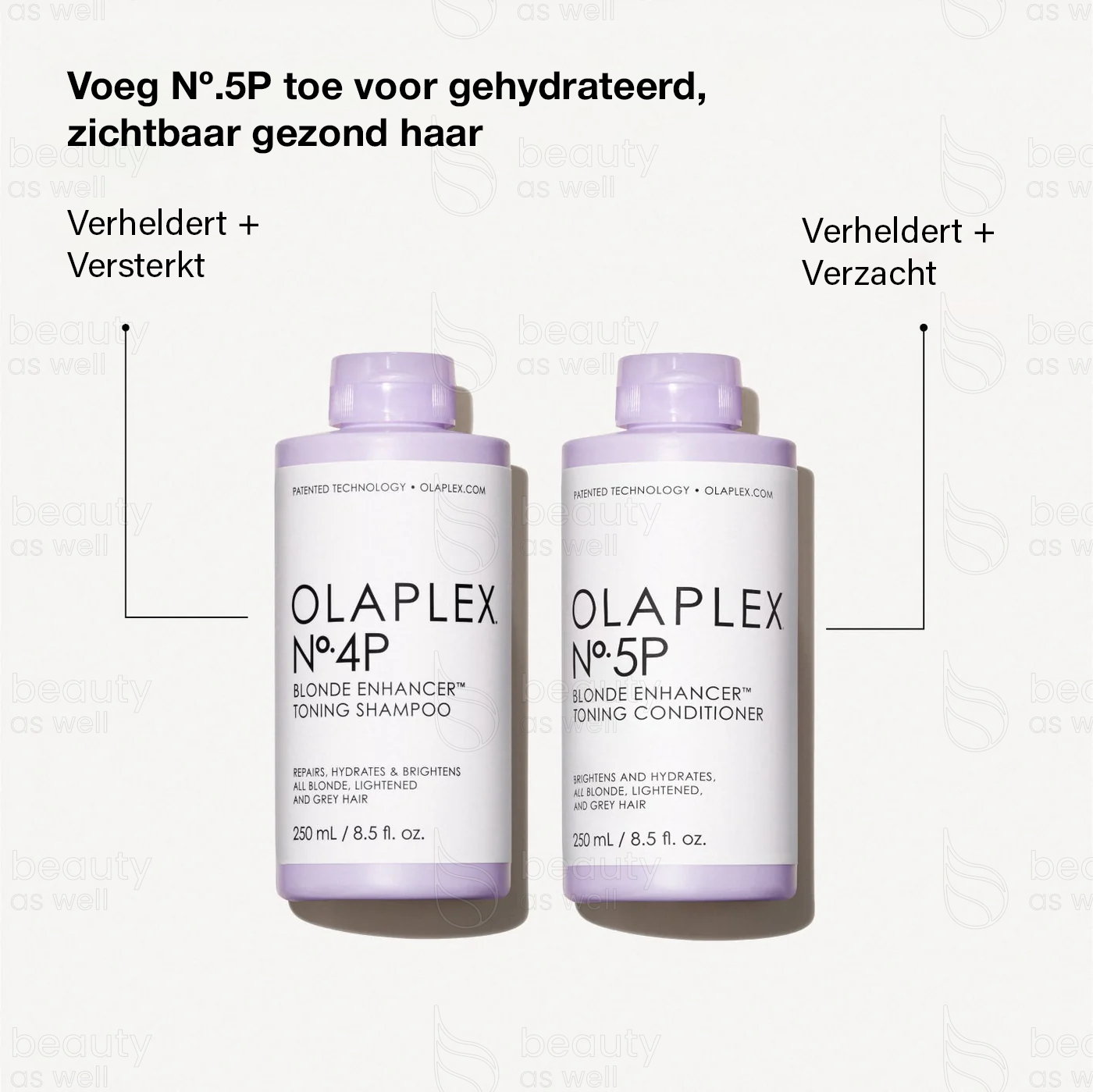 OLAPLEX Nº.4P + Nº.5P routine Visual cross-sell routine met OLAPLEX Nº.4P en Nº.5P