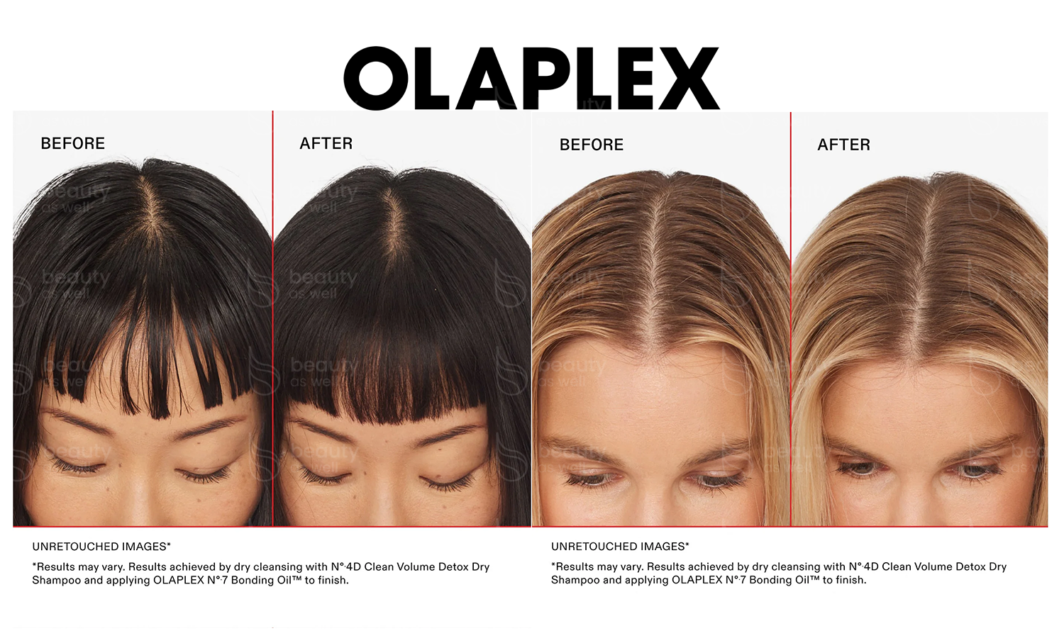 No.4D dry shampoo results: clean roots, refreshed style, no residue