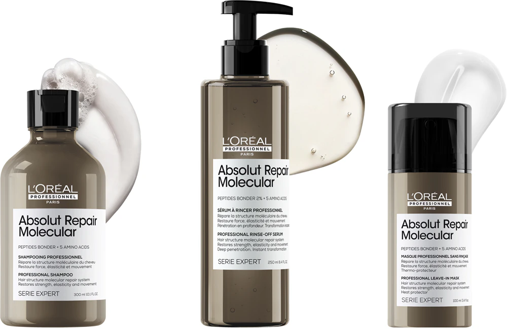 Texture des produits L'Oréal Professionnel Serie Expert Absolut Repair Molecular