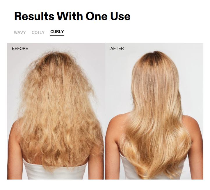 Results with OLAPLEX Nº.4 on Curly Hair OLAPLEX Nº.4 results after one use on curly hair