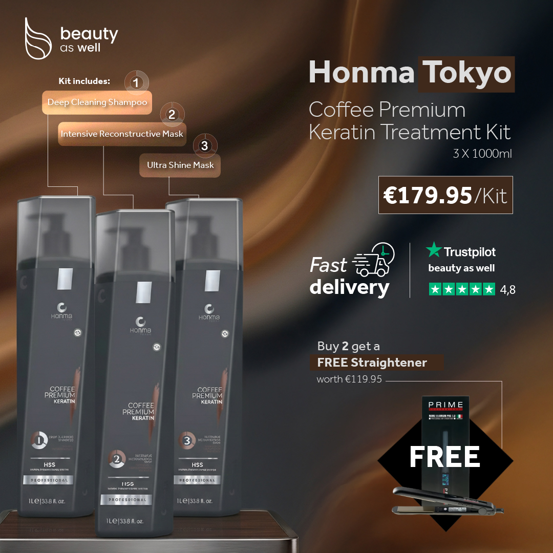 Honma Tokyo Coffee Premium keratin treatment kit