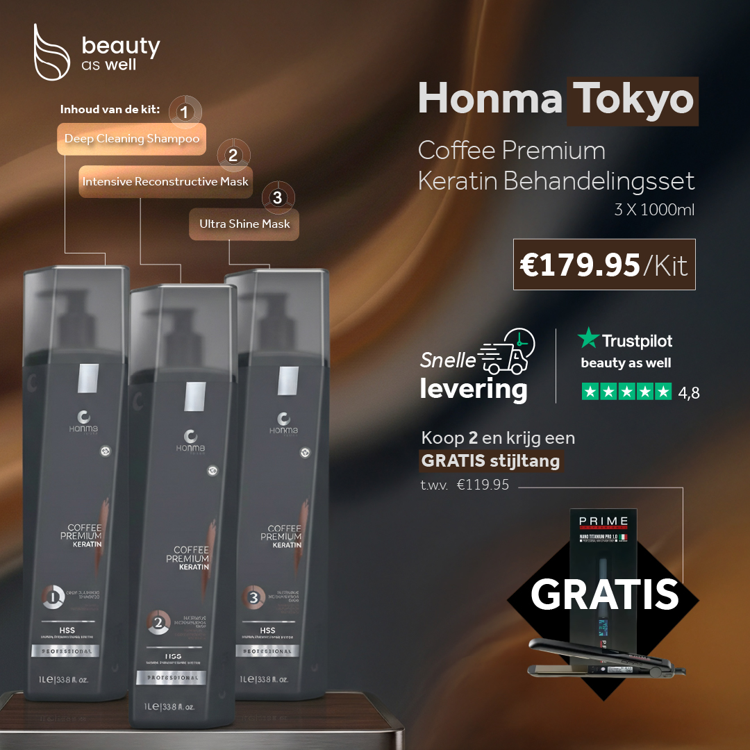 Honma Tokyo Coffee Premium keratine behandeling kit