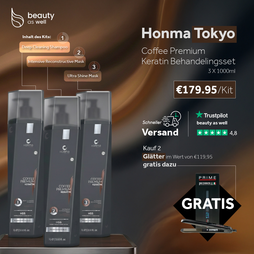 Honma Tokyo Coffee Premium Keratin-Behandlungskit