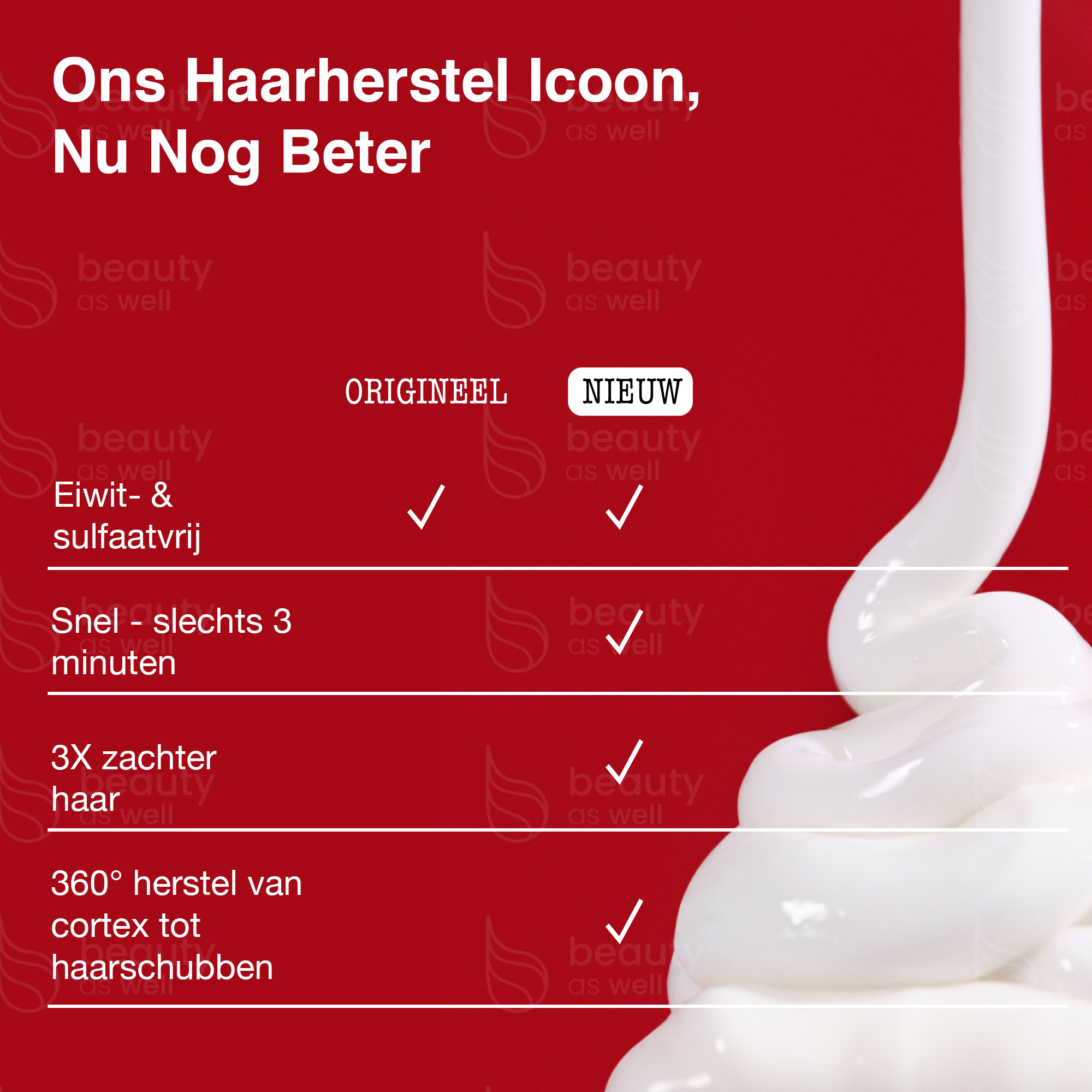 OLAPLEX Bond Technology OLAPLEX 360 graden bondherstel technologie - waterstof, ionische en disulfide bindingherstel van cortex tot haarschubben