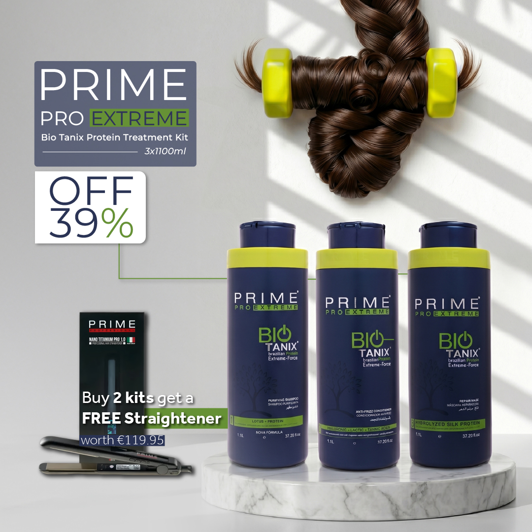 Prime Pro Extreme Bio Tanix protein treatment kit