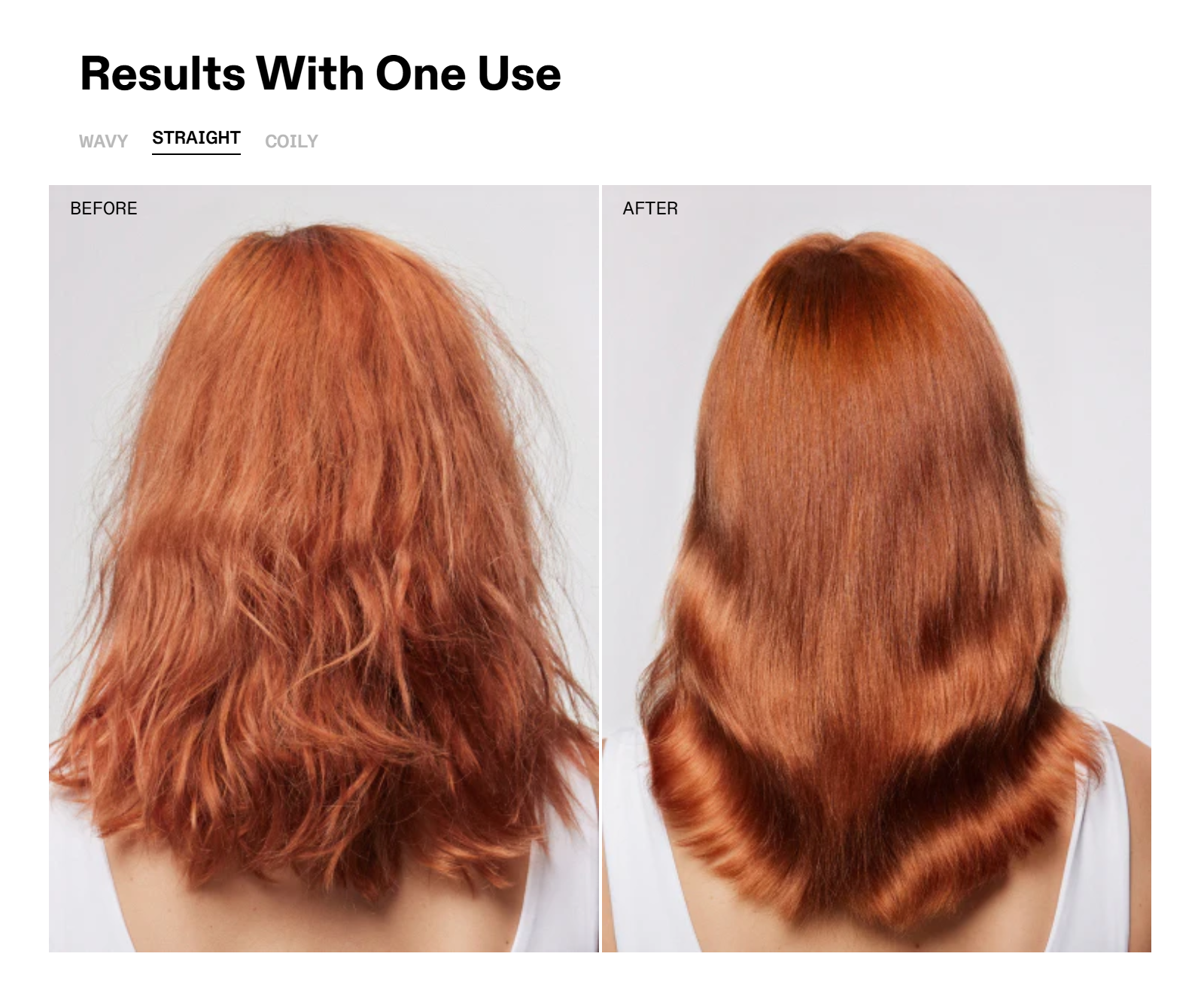 OLAPLEX No.3 results - straight hair OLAPLEX No.3 results: before and after on straight hair