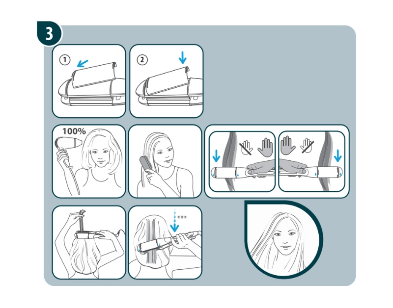 Steil haar stylen met L'Oreal Steampod 4 stoomstijltang