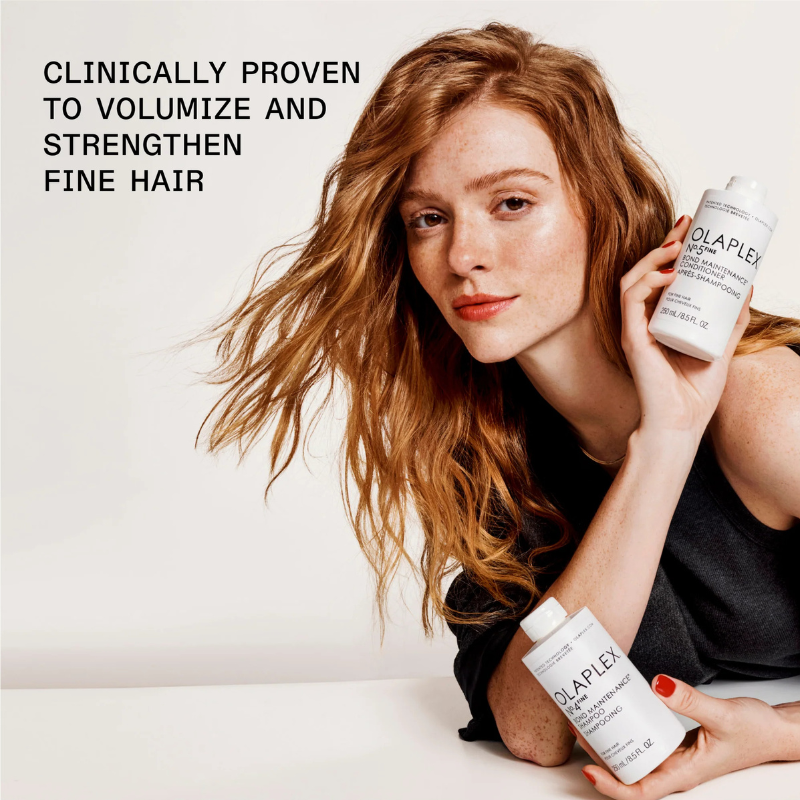 Klinisch bewezen resultaat: OLAPLEX No.5 FINE geeft meer volume en kracht aan fijn haar
